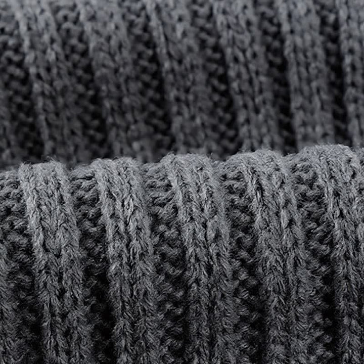 Buddha Stones Fall Winter Classic Long Ribbed Knit Men's Scarf - image 12