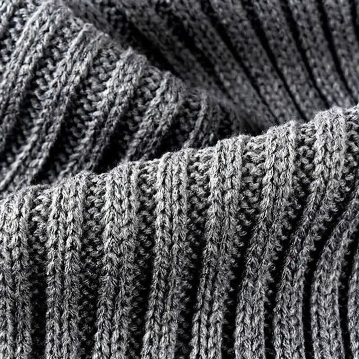 Buddha Stones Fall Winter Classic Long Ribbed Knit Men's Scarf - image 13