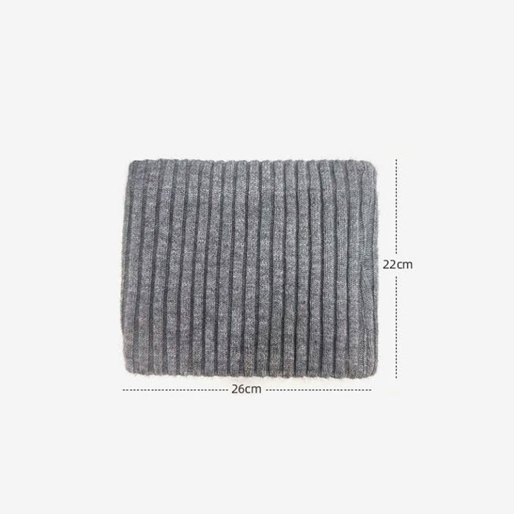Buddha Stones Winter Ribbed Knit Fleece Lined Neck Gaiter Men's Scarf - image 3