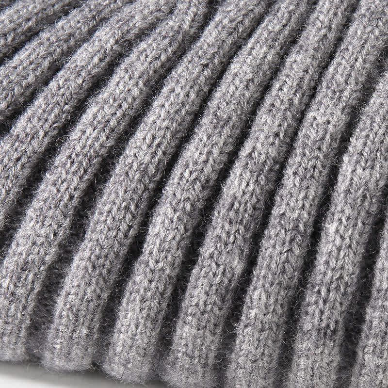 Buddha Stones Winter Ribbed Knit Fleece Lined Neck Gaiter Men's Scarf - image 4