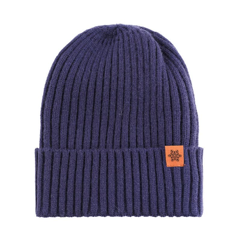 Buddha Stones 3Pcs Winter Ribbed Knit Matching Gift Set Men's Scarf Hat Gloves - image 4