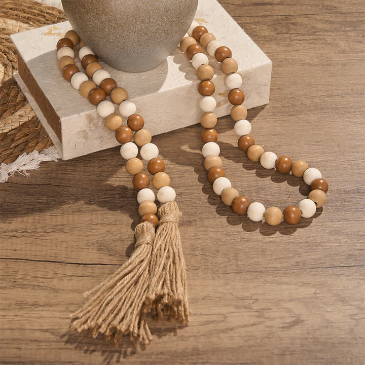 Buddha Stones Boho Country Beaded Tassel Accent Mindful Living Decor - image 17