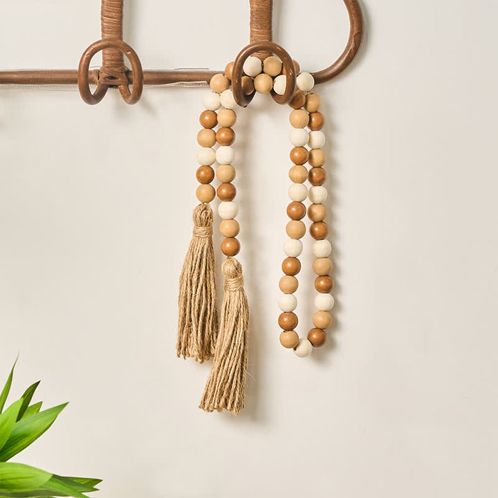 Buddha Stones Boho Country Beaded Tassel Accent Mindful Living Decor - image 13