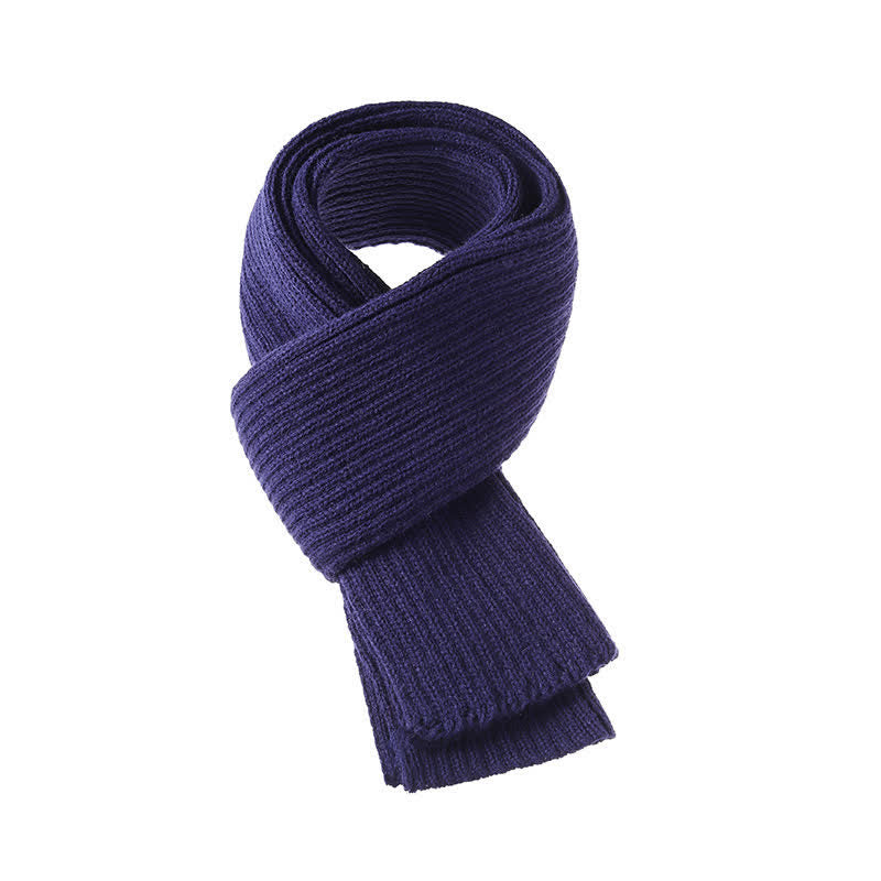 Buddha Stones 3Pcs Fall Winter Ribbed Knit Cozy Women's Scarf Gloves Hat - image 7