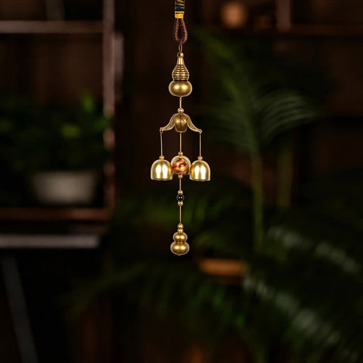 Buddha Stones Pi Xiu Bagua Gourd Coin Wealth Bells & Chimes - image 19