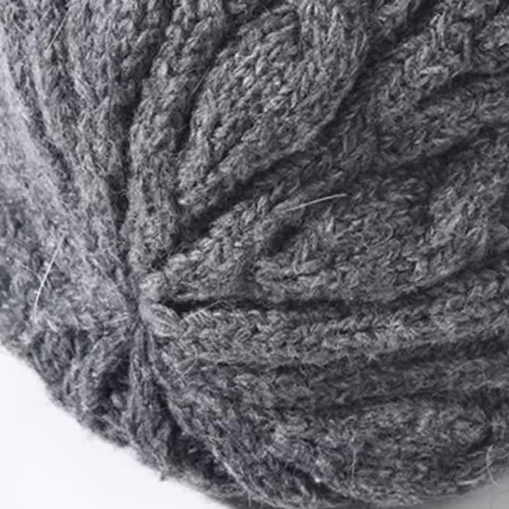 Buddha Stones Winter Ribbed Knit Plush Trim Balaclava Men's Hat - image 9