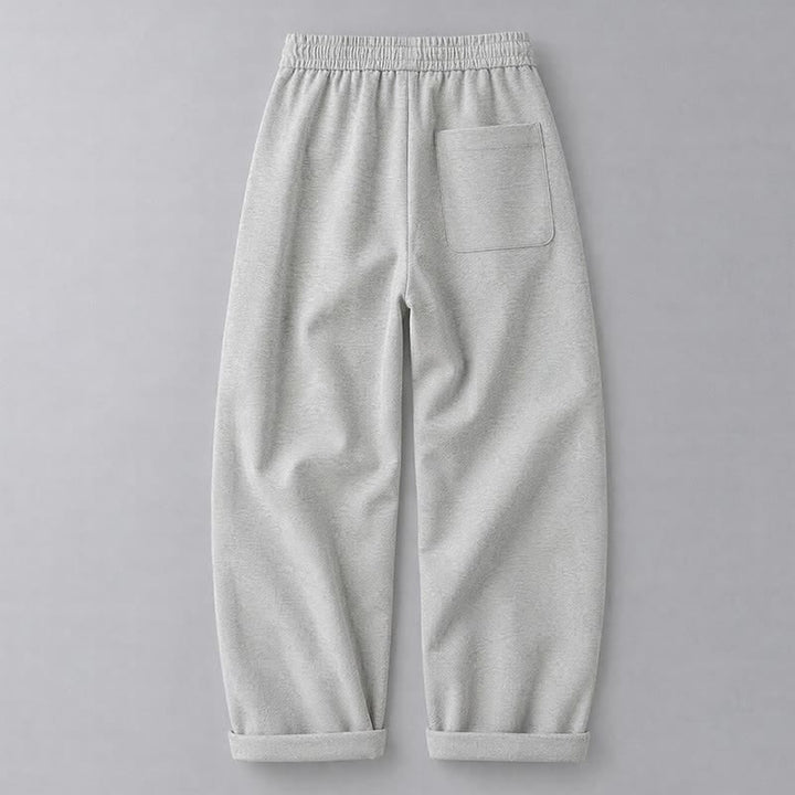 Buddha Stones Fall Winter Casual Drawstring Solid Long Pants Men's Tapered Pants With Pockets - image 1