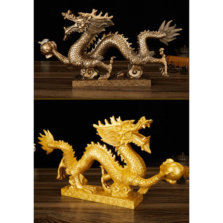 Buddha Stones Feng Shui Dragon Auspicious Cloud Wealth Luck Decoration - image 21