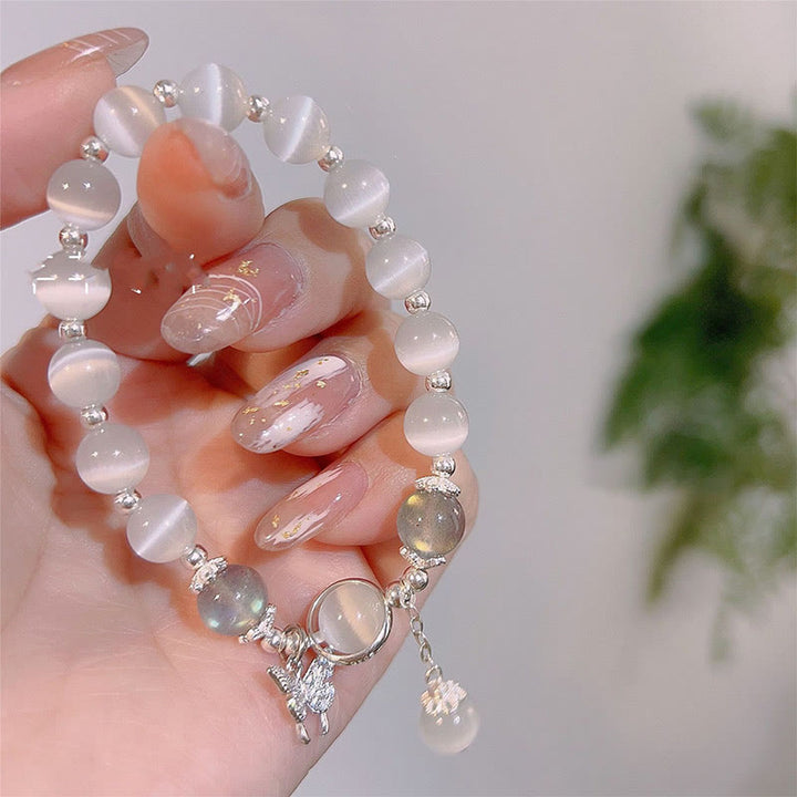 FREE Today: Bring Positive Energy Butterfly Cat's Eye Chrysoberyl Bracelet