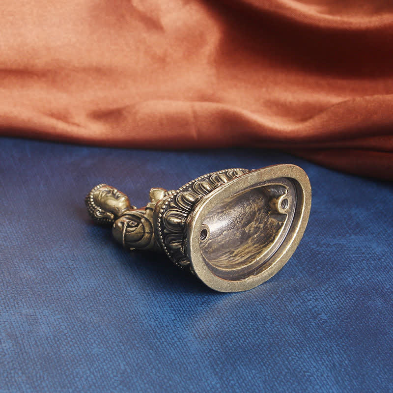 Tathagata Buddha Serenity Copper Statue Decoration - image 6