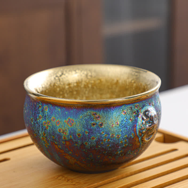 Colorful Ceramic Teacup Tea Cups - image 17