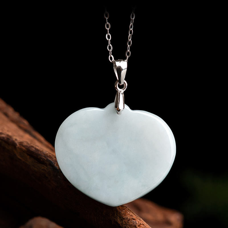 Buddha Stones 925 Sterling Silver Laughing Buddha White Jade Luck Blessing Necklace Pendant - image 7