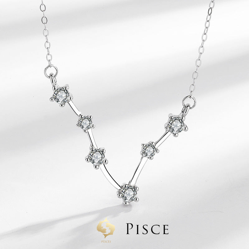 925 Sterling Silver 12 Constellations of the Zodiac Astrology Blessing Necklace Pendant (Extra 30% Off | USE CODE: FS30) - image 3