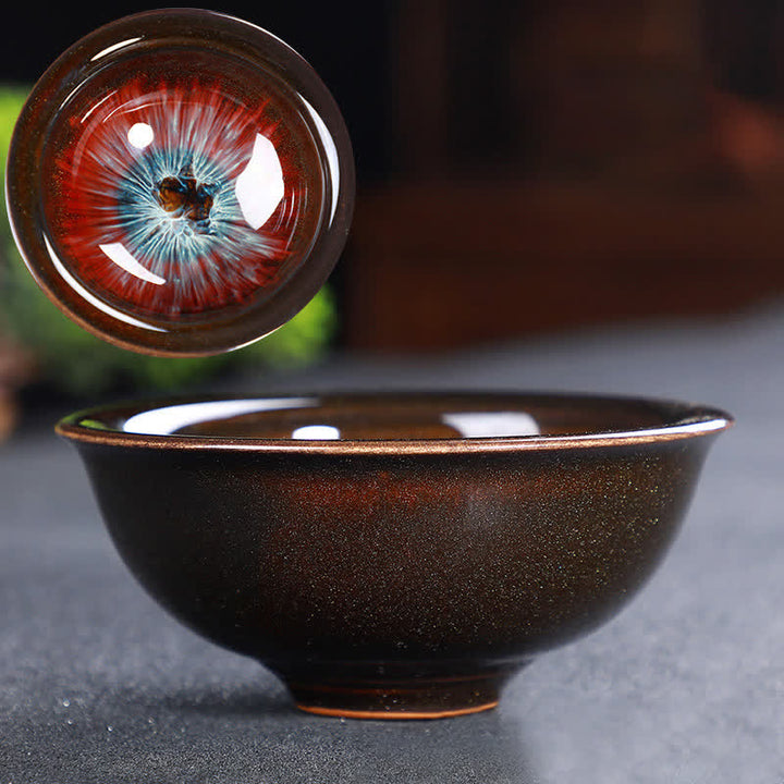 Colorful Ceramic Teacup Home Office Tea Cups - image 5