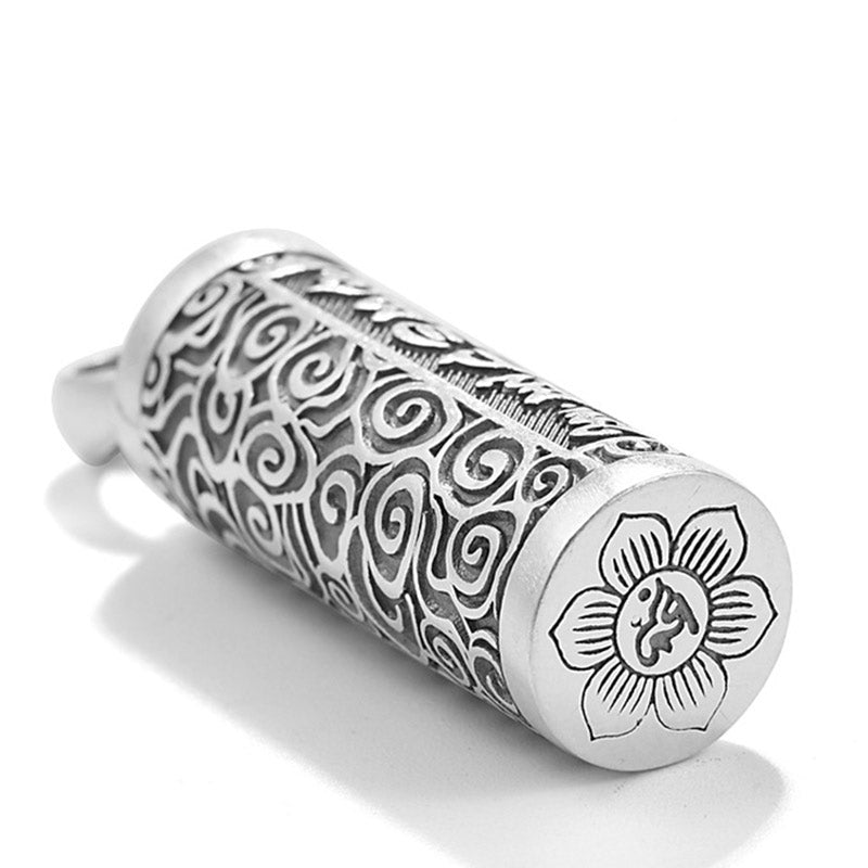 Buddha Stones Six True Words Protection Necklace Pendant - image 9