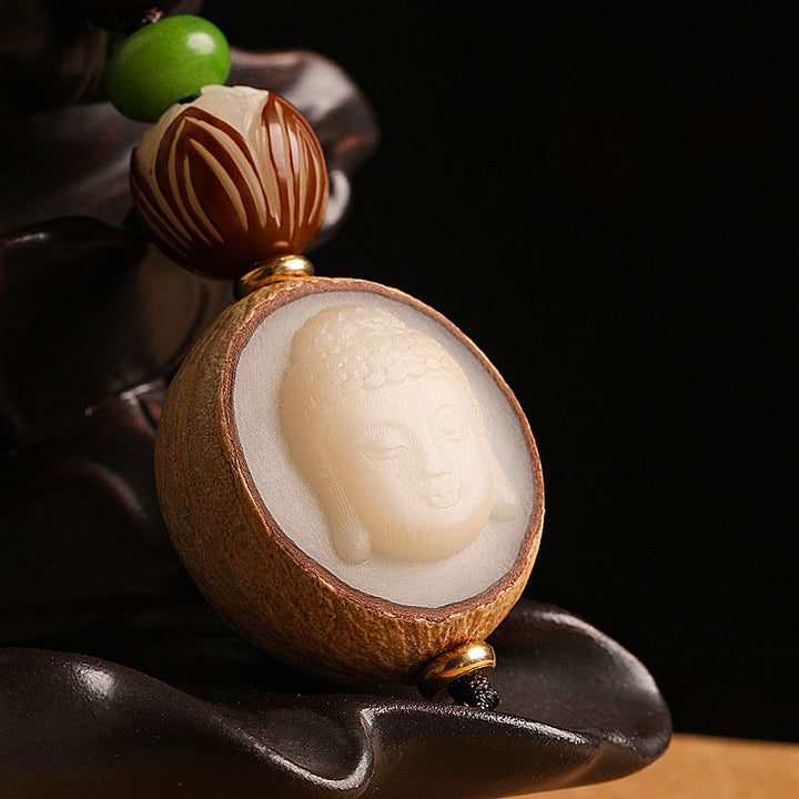 Buddha Stones Bodhi Seed Blessing Keychain Decoration - image 7