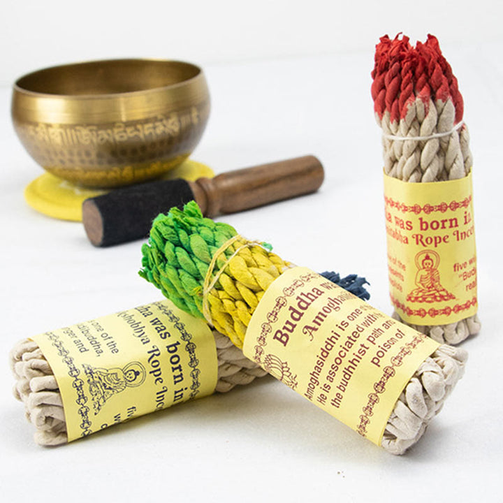 Nepal Rope Incense Purify Healing Meditation Incense