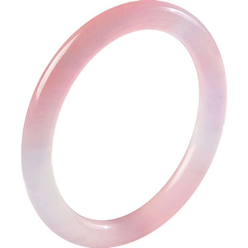 Buddha Stones Pink Crystal Love Warmth Bracelet Bangle - image 9