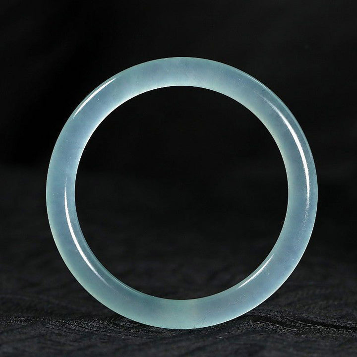 Buddha Stones Natural Jade Healing Blessing Bangle Bracelet - image 10
