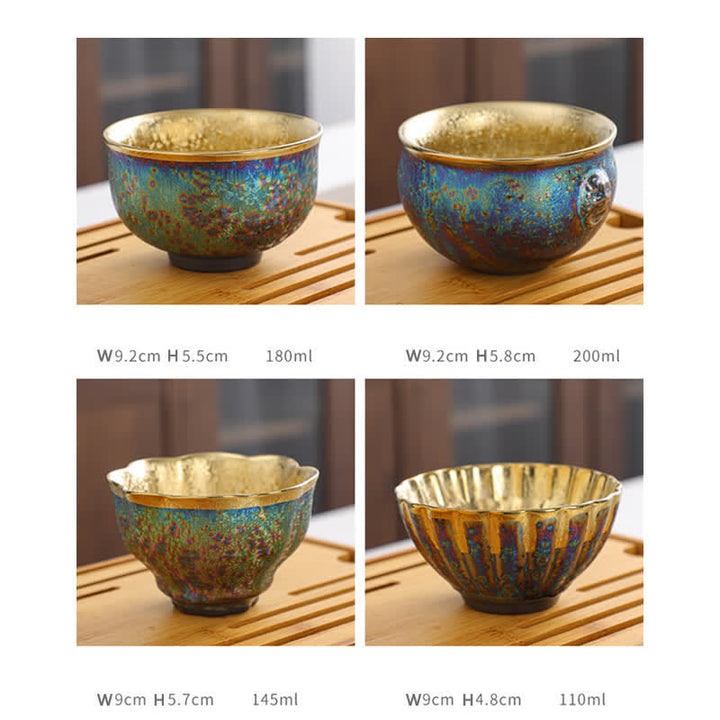 Colorful Ceramic Teacup Tea Cups - image 31