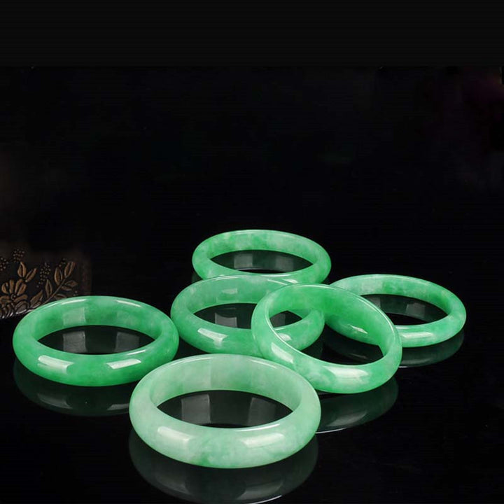 Buddha Stones Jade Healing Abundance Protection Bracelet Bangle - image 12