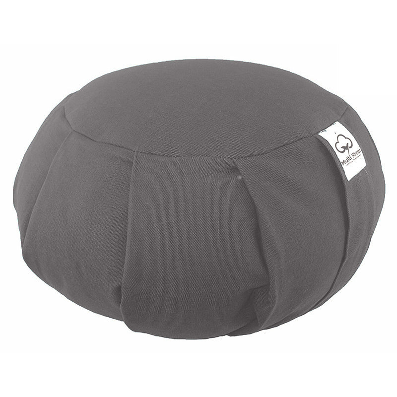Cotton Buckwheat Husks Meditation Seat Cushion Home Decoration - 36cm*15cm - Light Gray - image 5