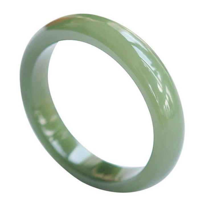 Jade Abundance Blessing Bangle Bracelet - image 8