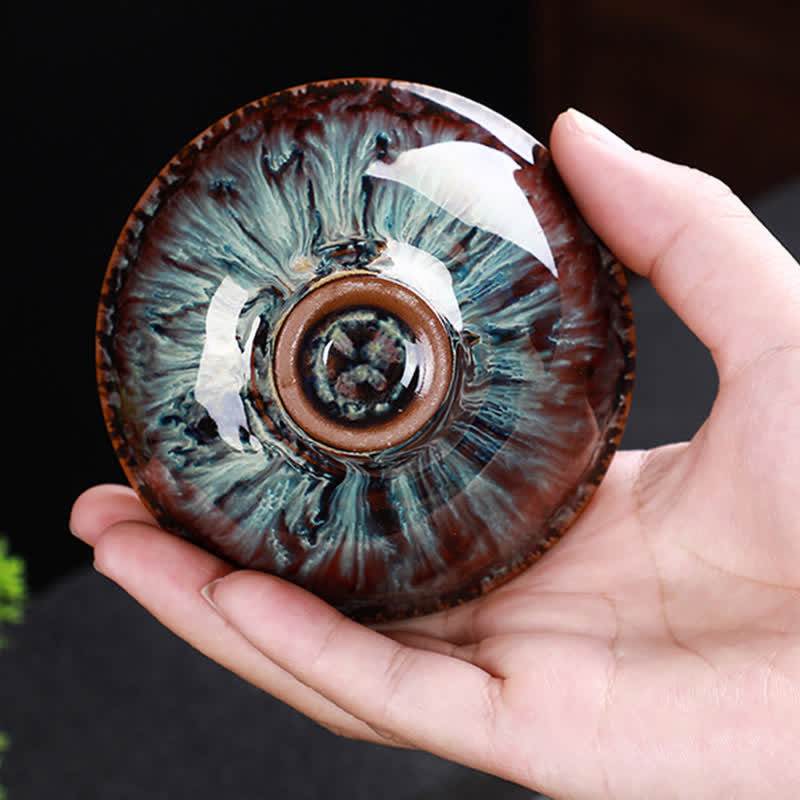 Colorful Ceramic Teacup Home Office Tea Cups - image 16