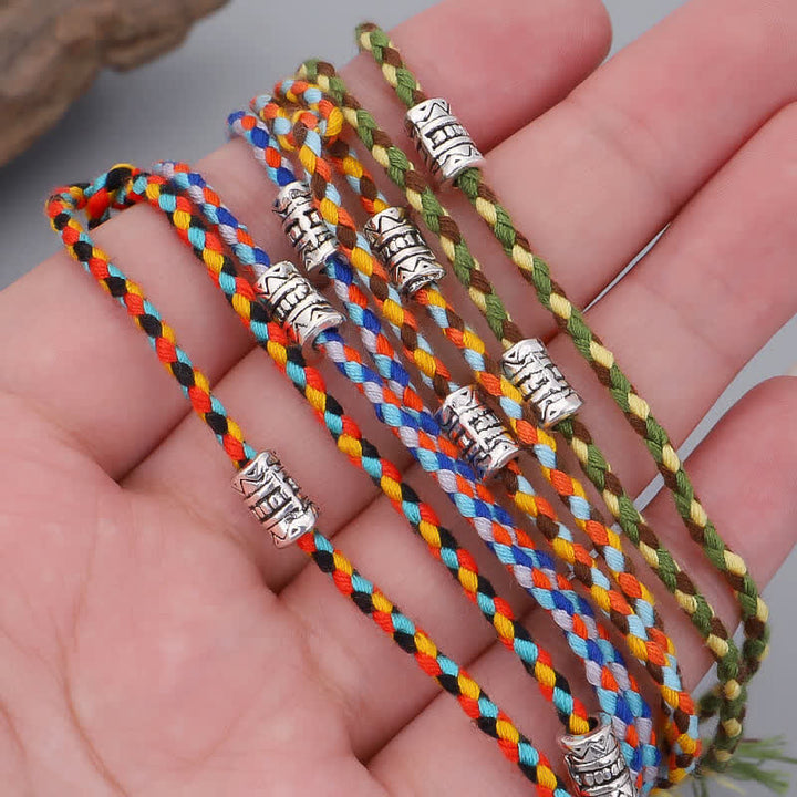 Buddha Stones  Head Serenity String Bracelet - image 2