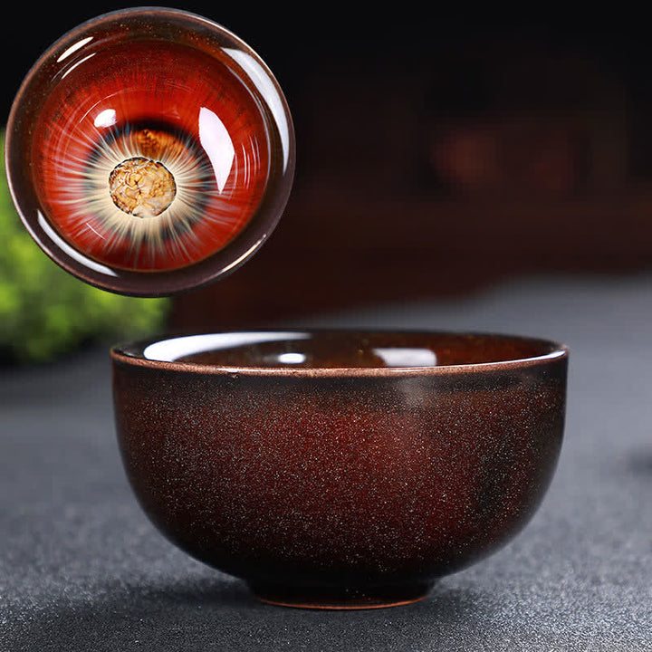 Colorful Ceramic Teacup Home Office Tea Cups - image 36