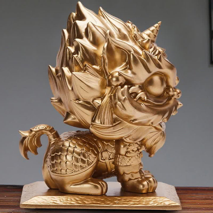 Lion Statue Strength Resin Home Office Decoration - image 6
