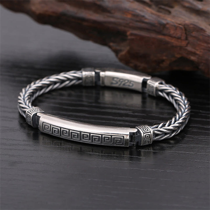 Swastika Pattern Engraved Luck Bracelet (Extra 30% Off | USE CODE: FS30) - image 0
