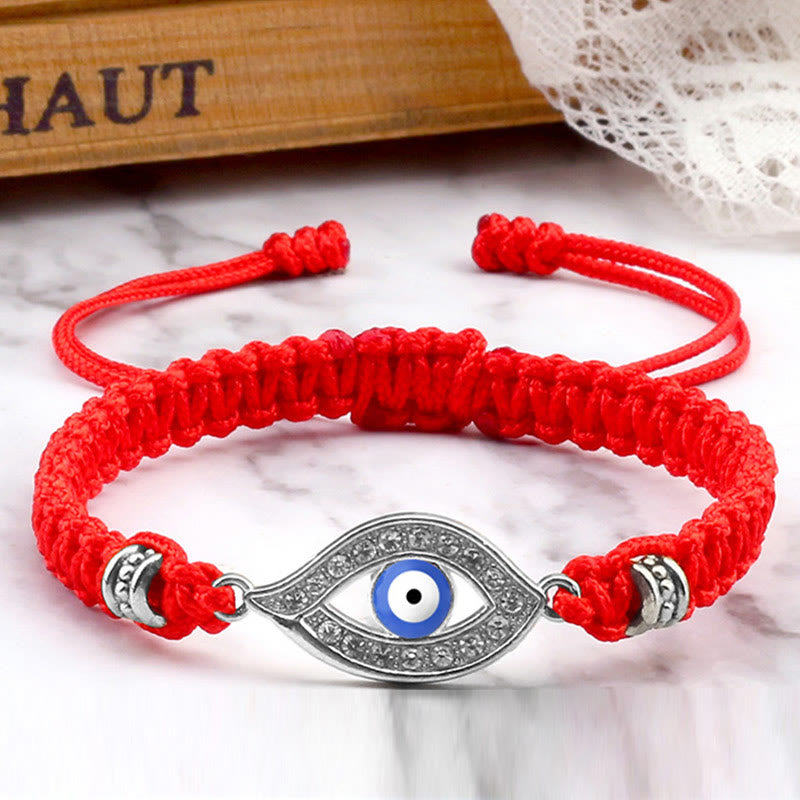 Buddha Stones Evil Eye Keep Away Evil Spirits String Bracelet