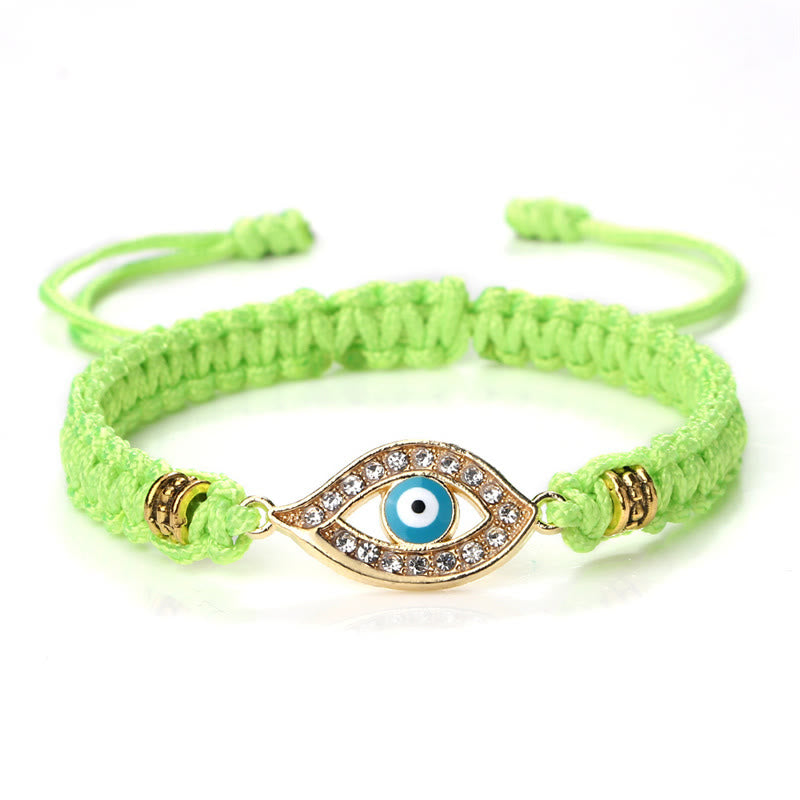 Buddha Stones Evil Eye Keep Away Evil Spirits String Bracelet