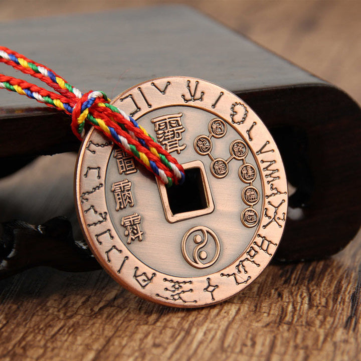 Buddha Stones Taoism Yin Yang Symbol Protection Pendant Decoration Amulet - image 0