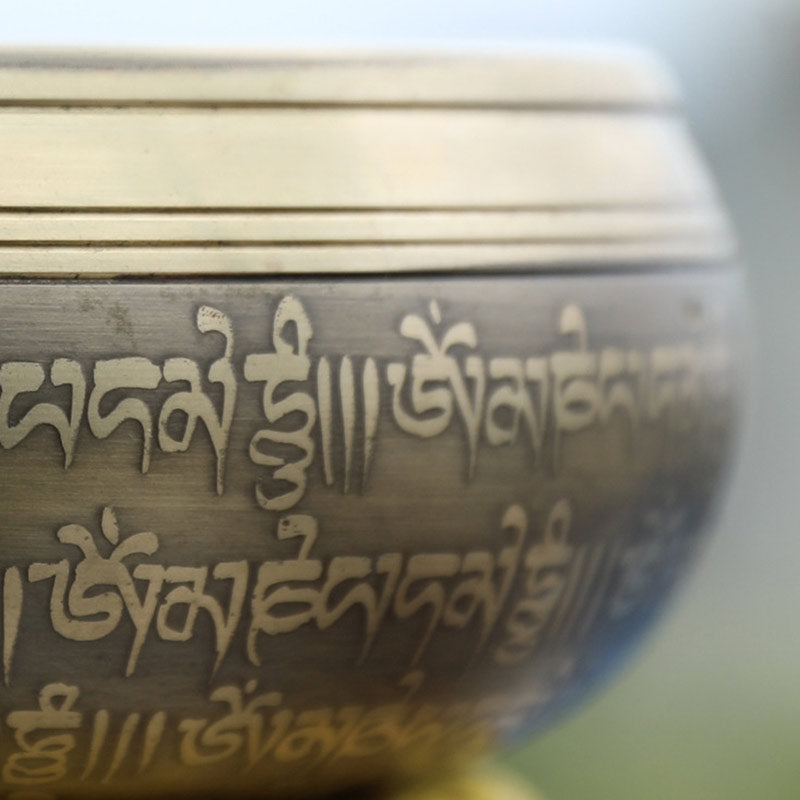 Tibetan Sound Bowl Handcrafted for Focus and Meditation Peaceful Happiness Singing Bowl Set - image 8