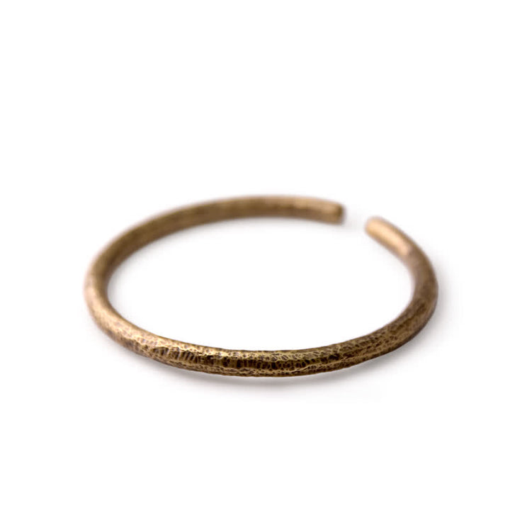 Buddha Stones Rustic Design Copper Balance Adjustable Cuff Bracelet - image 18