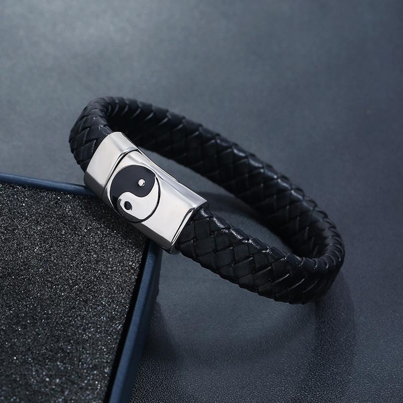 Buddha Stones FengShui Yin Yang Balance Bracelet - image 1