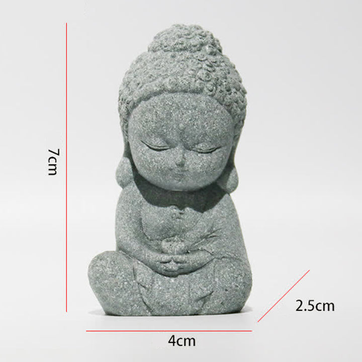 Buddha Stones Meditation Buddha Statue Compassion Home Decoration - image 2