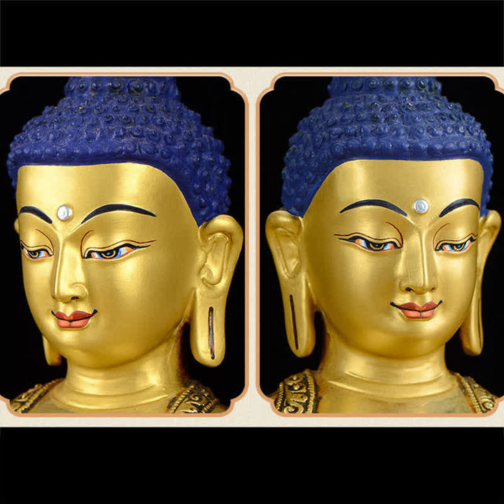 Buddha Shakyamuni Compassion Copper Statue Decoration - image 10