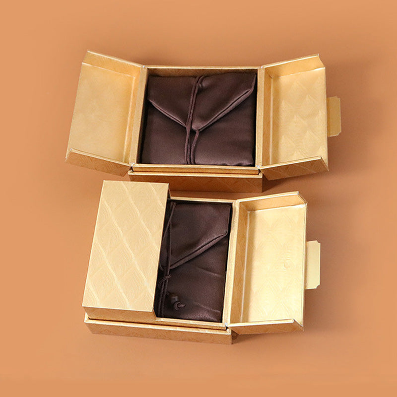 Retro Jewelry Storage Feather Pattern Box Gift Box - image 3