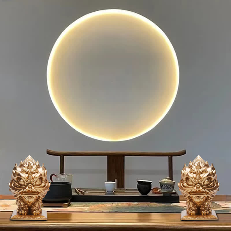 Lion Statue Strength Resin Home Office Decoration - image 5