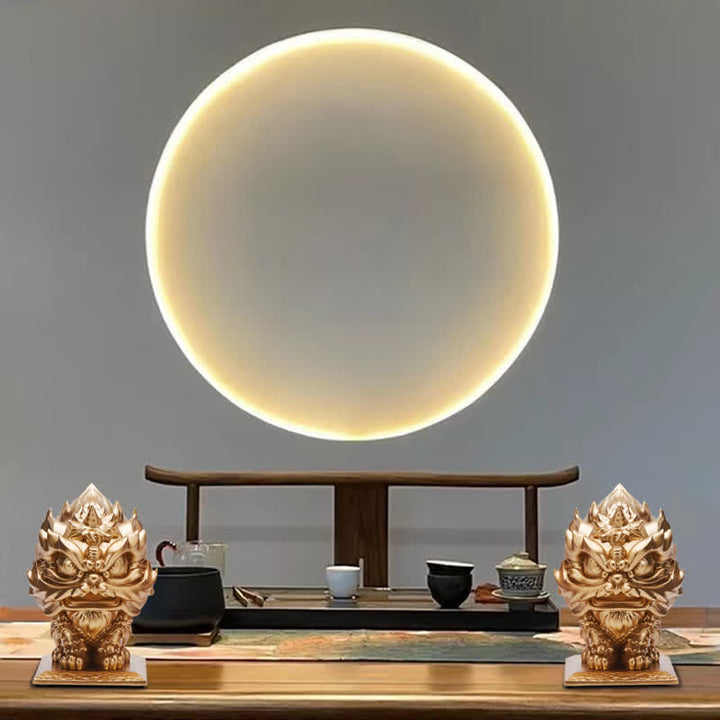 Lion Statue Strength Resin Home Office Decoration - image 5