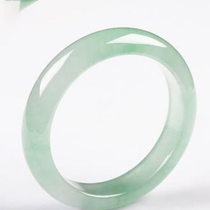 Buddha Stones Jade Protection Healing Bangle Bracelet - image 6