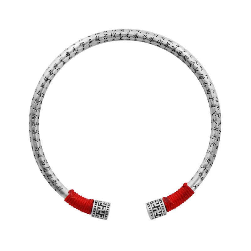 Buddha Stones Tibet Om Mani Padme Hum Luck Red String Bracelet Bangle - image 10