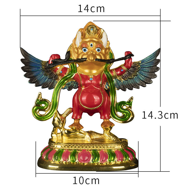 Tibet Garuda Bird Alloy Keep Evil Spirits Away Home Decoration - image 7