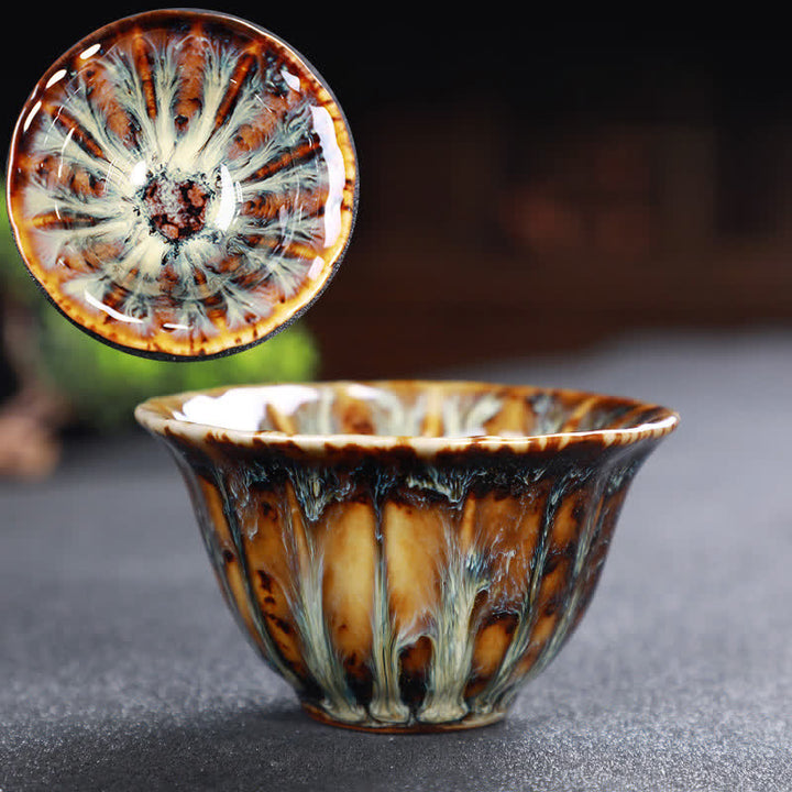 Colorful Ceramic Teacup Home Office Tea Cups - image 49