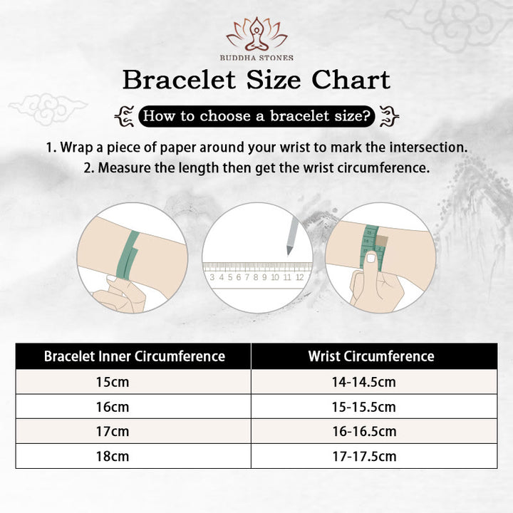 Buddha Stones Purple Phantom Red Hematoid Quartz Green Rutilated Quartz Copper Love Forgive Bracelet - image 12