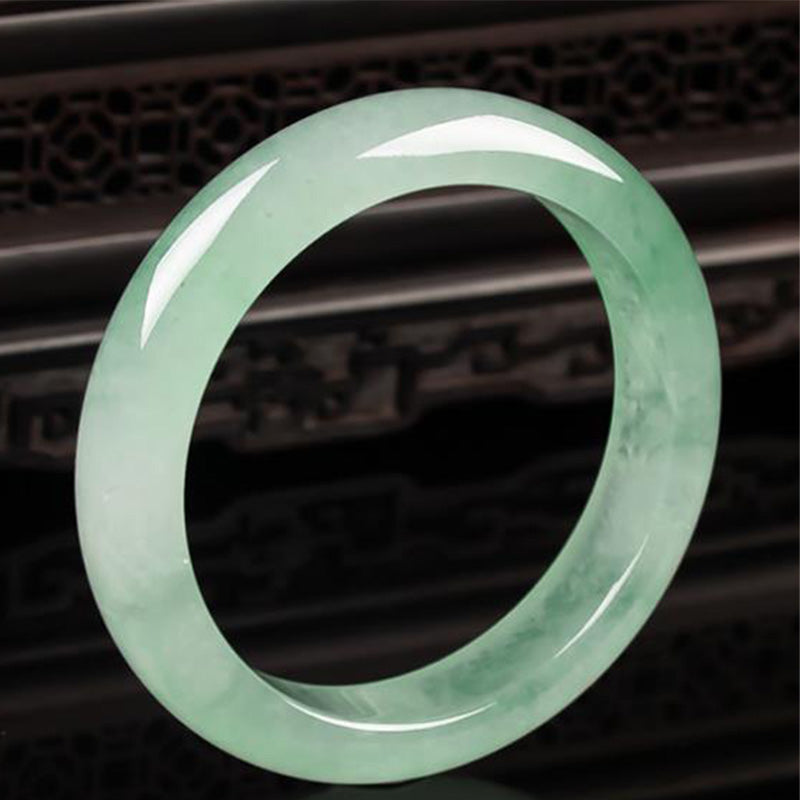 Buddha Stones Jade Protection Healing Bangle Bracelet - image 5