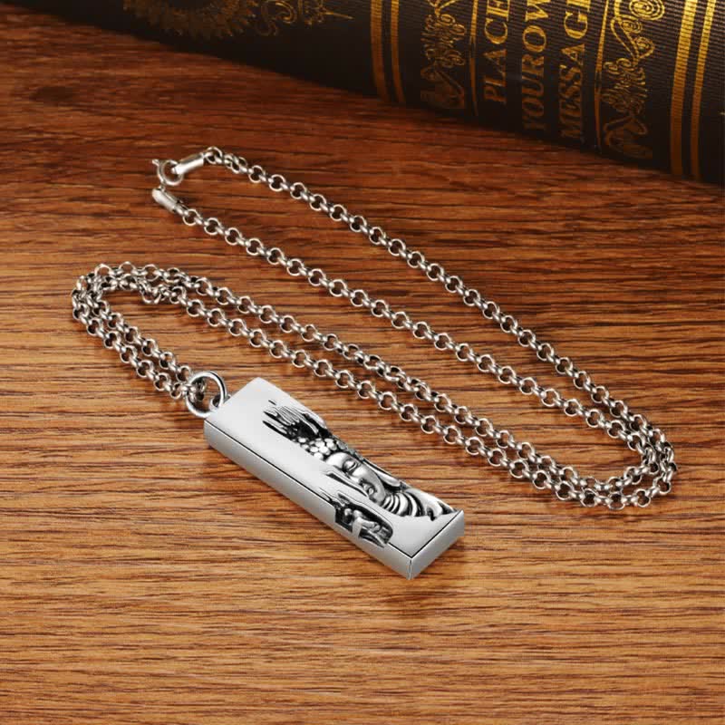 Buddha Stones Tathagata Buddha Strength Protection Amulet Lucky Pendant Necklace - image 14